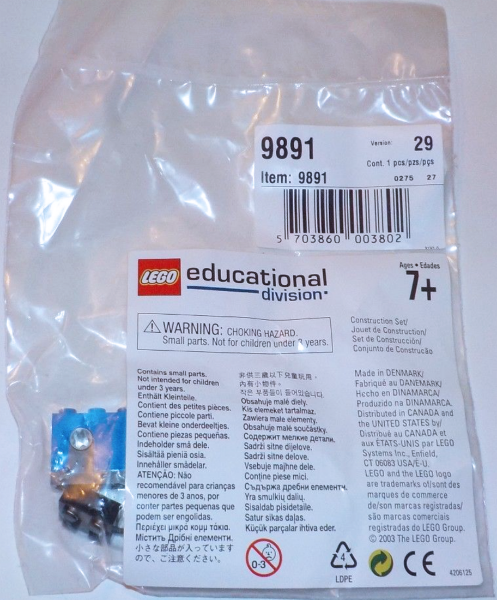 Датчик угла наклона LEGO Educational & Dacta 9891